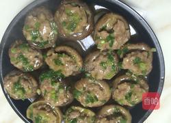 猪肉酿花菇。的做法图解9