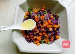 五彩蛋炒饭的做法图解6