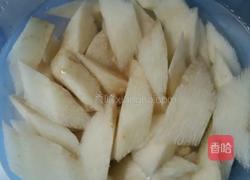 黑木耳炒淮山的做法图解3