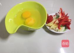 豆角炒鸡蛋的做法图解2