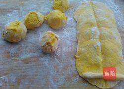 南瓜玫瑰花卷的做法图解10