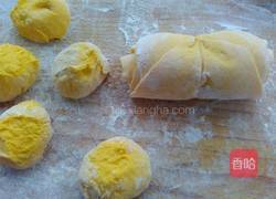 南瓜玫瑰花卷的做法图解11
