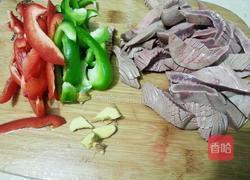 青椒炒腰花的做法图解4