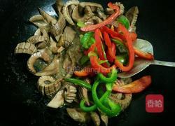 青椒炒腰花的做法图解9