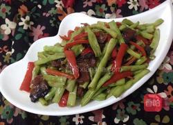 长豆角炒腊肉的做法图解10