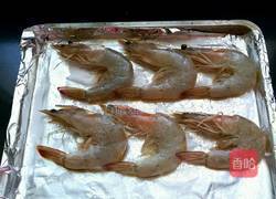 烤箱盐焗虾的做法图解4