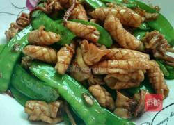 爆炒鱿鱼干的做法图解4