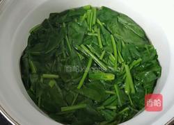凉拌菠菜的做法图解2
