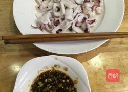 白灼墨鱼的做法图解3