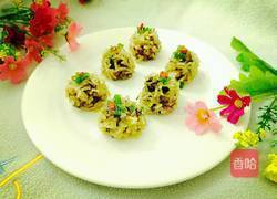 糯米珍珠丸子的做法图解9