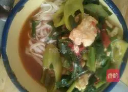 Illustration of how to cook noodles at home in the north 16