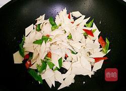 小炒豆腐皮的做法图解6