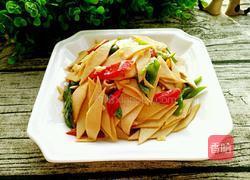 小炒豆腐皮的做法图解9