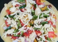 简易批萨 (10分钟搞定)的做法图解10