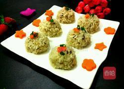 糯米珍珠丸子的做法图解8