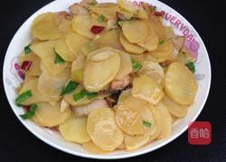土豆片炒瘦肉的做法图解9