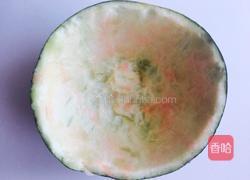 凉拌西瓜翠衣～的做法图解2