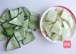 凉拌西瓜翠衣～的做法图解4