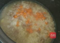 胡萝卜牛肉粥的做法图解9