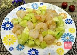 黄瓜炒虾仁的做法图解5