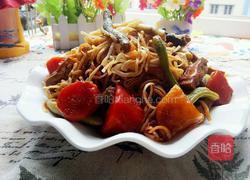 豆角土豆素卤面的做法图解13