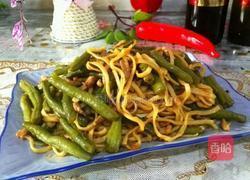 豆角焖面的做法图解8