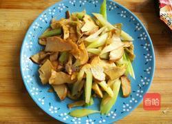 香芹素鸡榨菜的做法图解9