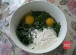 Lemon Mint Egg Pancake Recipe Illustration 4