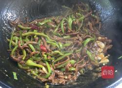 青椒牛肉的做法图解12