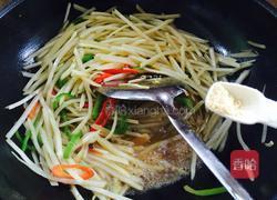 醋溜土豆丝的做法图解8