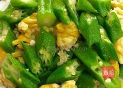 秋葵炒蛋的做法图解11