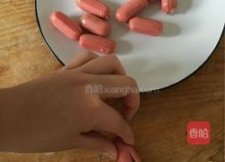 火腿小章鱼的做法图解4