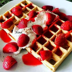 草莓华夫饼的做法[图]