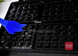 草莓华夫饼的做法图解6