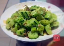 麻汁蒜泥拌黄瓜的做法图解3