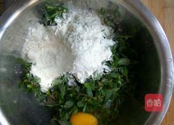 马齿笕鸡蛋煎饼的做法图解3