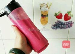 红心火龙果芒果汁的做法图解7