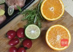 香橙鸡胸肉蔬菜沙拉的做法图解2