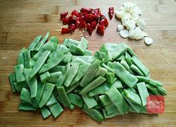 香辣四季豆的做法图解3