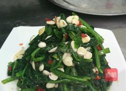 杏仁菠菜的做法图解5