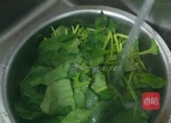 杏仁菠菜的做法图解1