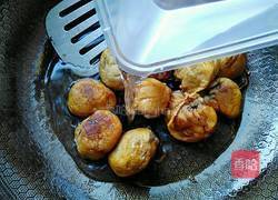 红烧油面筋塞肉的做法图解6