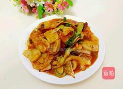 韩式辣炒年糕的做法图解5