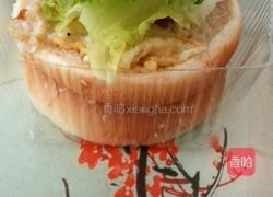 自制简易汉堡包～的做法图解5