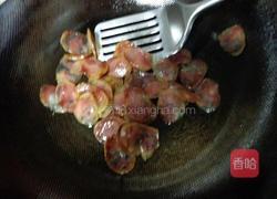 腊肠炒杏鲍菇的做法图解5