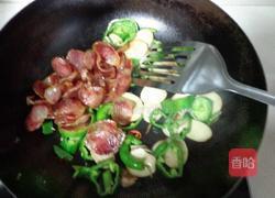 臘腸炒杏鮑菇的做法圖解8