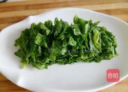 芝麻酱拌油麦菜的做法图解3