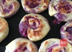 自制南瓜紫薯饼的做法图解7