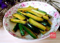 快炒黄瓜的做法图解4