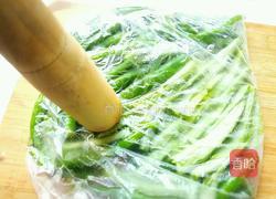 豇豆压青椒的做法图解3